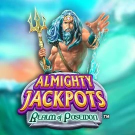 Almighty Jackpots – Realm of Poseidon slot visual from Novomatic available on wildiescasino.net