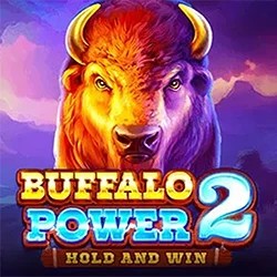 Buffalo Power 2: Hold and Win logo by Playson at Wildies Casino