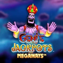 Genie Jackpots Megaways logo by Blueprint Gaming at Wildies Casino