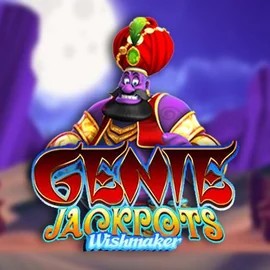 Genie Jackpots Wishmaker slot visual from Blueprint Gaming available on wildiescasino.net