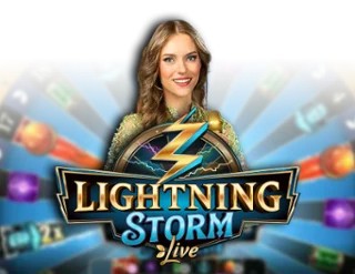 Lightning Storm logo by Evolution at Wildies Casino