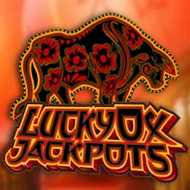Try Lucky Ox Jackpots slot by Rival on wildiescasino.net – logo image