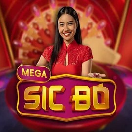 Mega Sic Bo online game logo by Pragmatic Play on wildiescasino.net