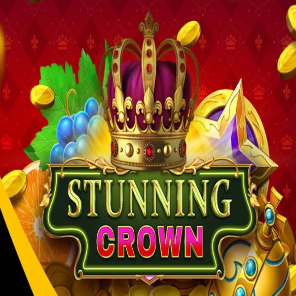 Stunning Crown online game logo by BF Games on wildiescasino.net
