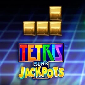 Tetris Super Jackpots slot logo by WMS at Wildies Casino